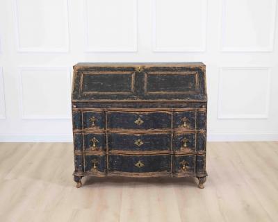 Danish Rococo Secretaire Circa 1760