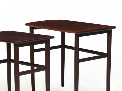 Danish Rosewood Nesting Side Tables