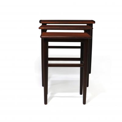 Danish Rosewood Nesting Side Tables