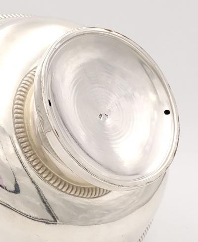 Danish Silver Hot Water Dish late 19th Century