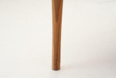 Danish Solid Pine Tripod Stool Denmark 1960s
