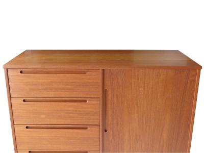 Danish Teak Gentleman s Chest Armoire by Nils Jonsson for Torring