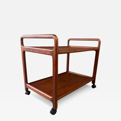 Danish Teak Mid Century Bar Cart or Drinks Trolley in the Style of Dane Decor