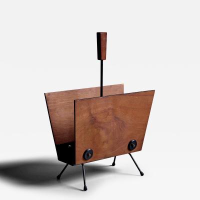 Danish Teak Newspaper or Magazine Stand Denmark 1960s