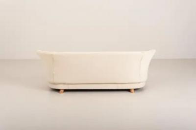 Danish Three Seater Sofa Upholstered in Casentino Tuscan Fabric Denmark 1940s