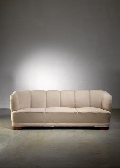 Danish three seat sofa 1940s
