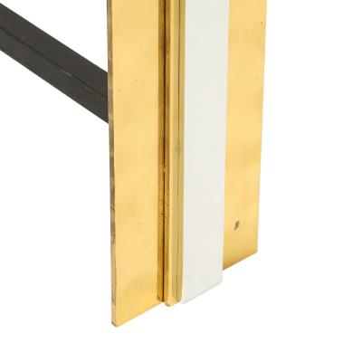 Danny Alessandro Danny Alessandro Andirons Brass Nickel Chrome 1980s