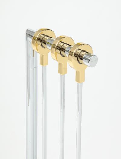 Danny Alessandro Danny Alessandro Chrome Brass Fire Tools