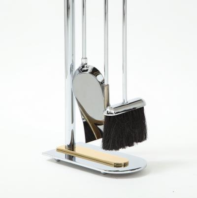 Danny Alessandro Danny Alessandro Chrome Brass Fire Tools