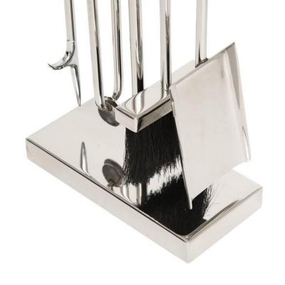 Danny Alessandro Danny Alessandro Polished Steel Fire Tools