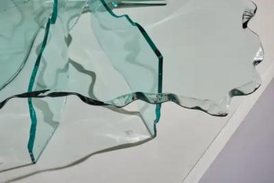 Danny Lane Danny Lane Hand Shaped Glass Shell Coffee Table for Fiam 1989