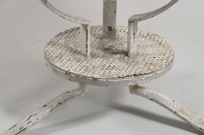 Dansen Style Painted Round Iron Table