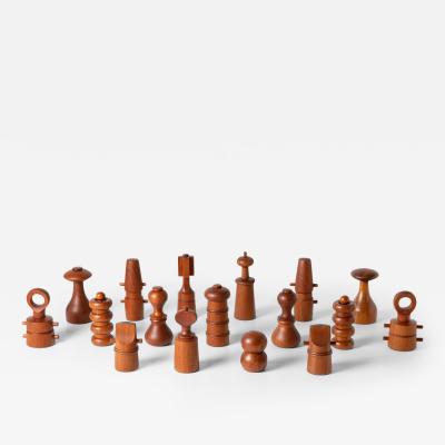 Dansk Pepper Mills by Jens Quistgaard A Curated Collection of 17