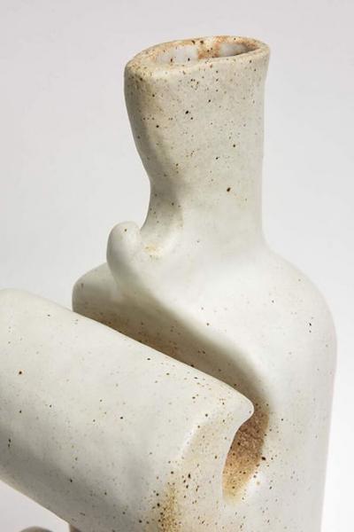 Daric Harvie American Modern Ceramic Vase Sculpture Daric Harvie