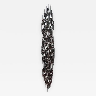 Dark Bronze Mesh Metal Sconce