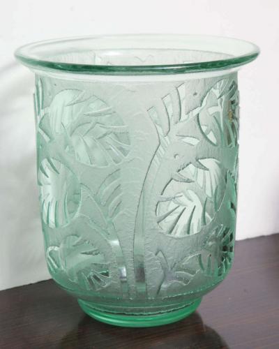 Daum Nancy Daum Nancy Art Deco Vase
