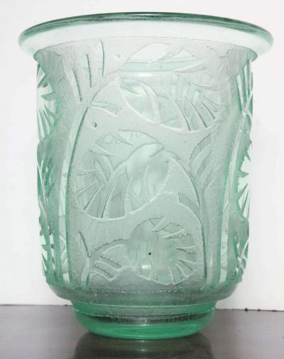 Daum Nancy Daum Nancy Art Deco Vase