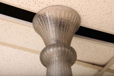 Daum Nancy Large Daum Nancy Art Deco Chandelier