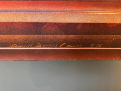 David Barry Lewis David Barry Lewis Large Scale Mid century Abstract Painting