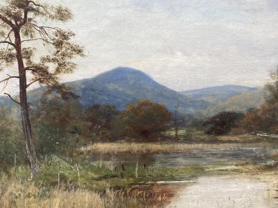 David Bates A Corner of Lowes Water 