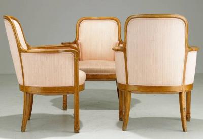 David Blomberg Armchairs David Blomberg attributed Circa 1909