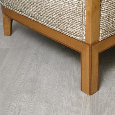 David Blomberg DAVID BLOMBERG DESIGNED SWEDISH ART DECO PAIR OF ELM LOUNGE CHAIRS