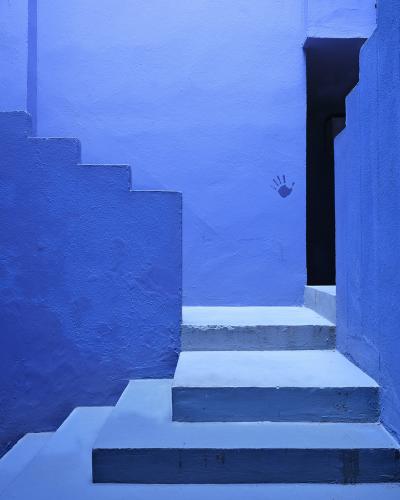 David Burdeny Blue Stairs Calpe Spain