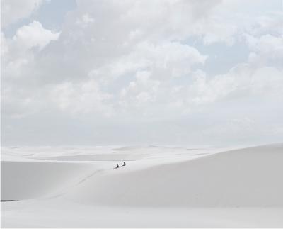 David Burdeny Desert Walk Resting Len is Maranhenses Brazil