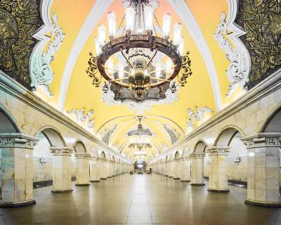 David Burdeny Komsomolskaya Metro Station Moscow Russia