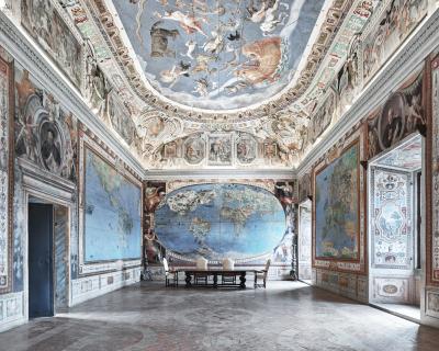 David Burdeny Map Room Caprarola Italy
