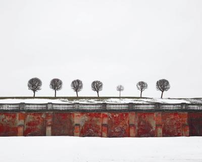 David Burdeny Red Wall Peterhof Russia