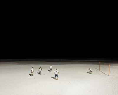 David Burdeny Soccer Match Copacabana Beach Rio de Janeiro Brazil