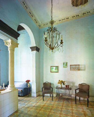 David Burdeny Wall with Birdcage Havana Cuba