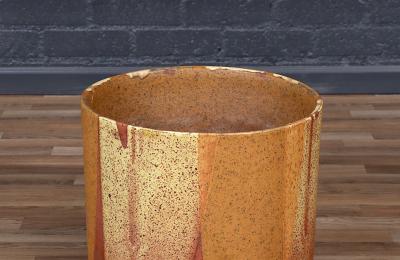 David Cressey Californian Modern Flame Glaze Planter by David Cressey Robert Maxwell