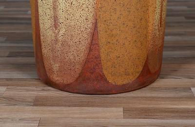 David Cressey Californian Modern Flame Glaze Planter by David Cressey Robert Maxwell
