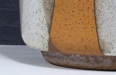 David Cressey Californian Pro Artisan Flame Glaze Tire Planter by David Cressey John Follis