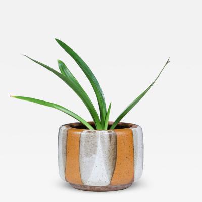 David Cressey Californian Pro Artisan Flame Glaze Tire Planter by David Cressey John Follis
