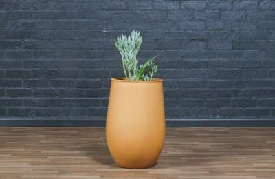 David Cressey Californian Pro Artisan Mustard Planter by David Cressey Raul Coronel