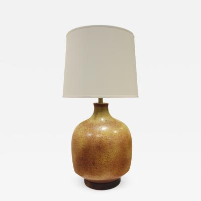 David Cressey David Cressey Large Studio Made Ceramic Lamp 1960s