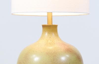 David Cressey David Cressey Olive Green Pro Artisan Ceramic Table Lamp