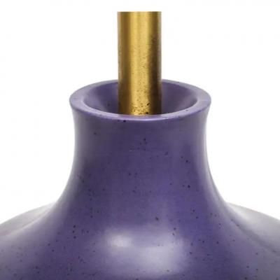 David Cressey David Cressey Table Lamp Glazed Ceramic Violet