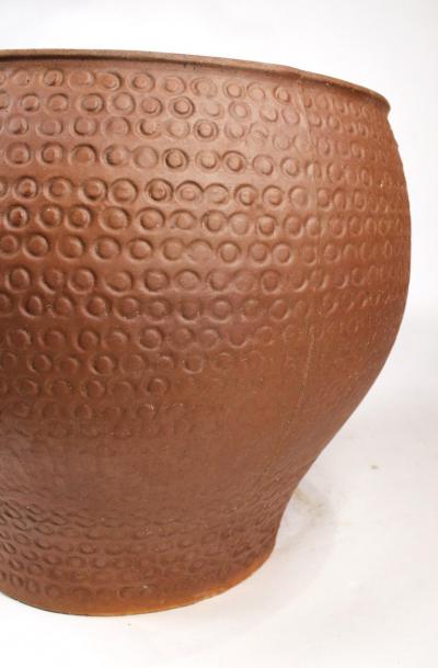David Cressey Unglazed Cheerio Ceramic Planter for Architectural Pottery