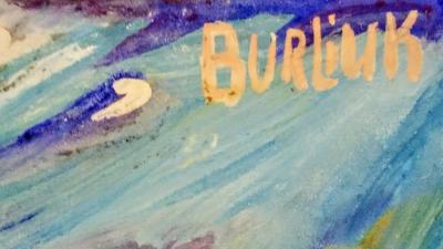 David Davidovich Burliuk David Burliuk Watercolor on paper Untitled