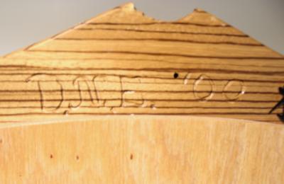 David Ebner American Studio Craft Pagoda Mirror by David Ebner