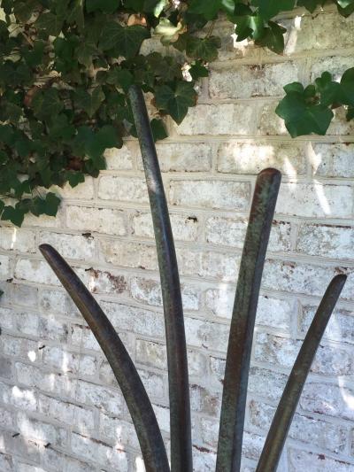 David Ebner David Ebner Bronze Scallion Floor Sculpture Signed