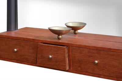 David Ebner Mirror with Drawers by David Ebner