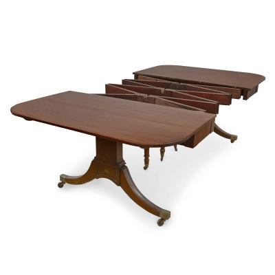 David Edwards Early 19th Century Cumberland Mahogany Dining Table by David Edwards