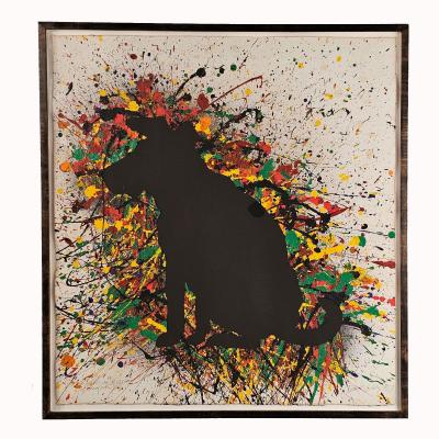 David Gilhooly Jackson Pollocks Dog A Shadow of His Former Self 1987