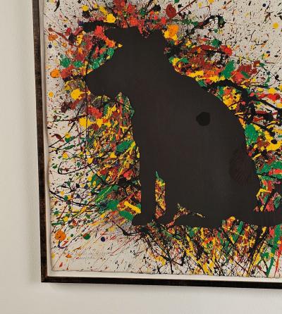 David Gilhooly Jackson Pollocks Dog A Shadow of His Former Self 1987