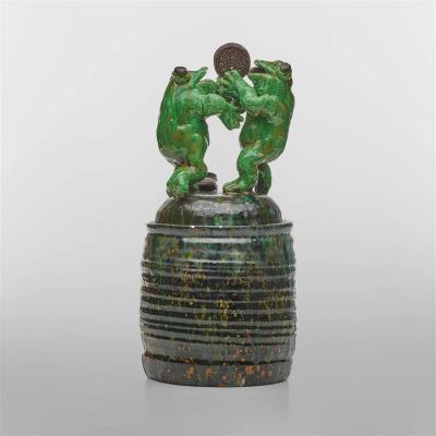 David Gilhooly Oreo Fight Oreo Cookie Jar
